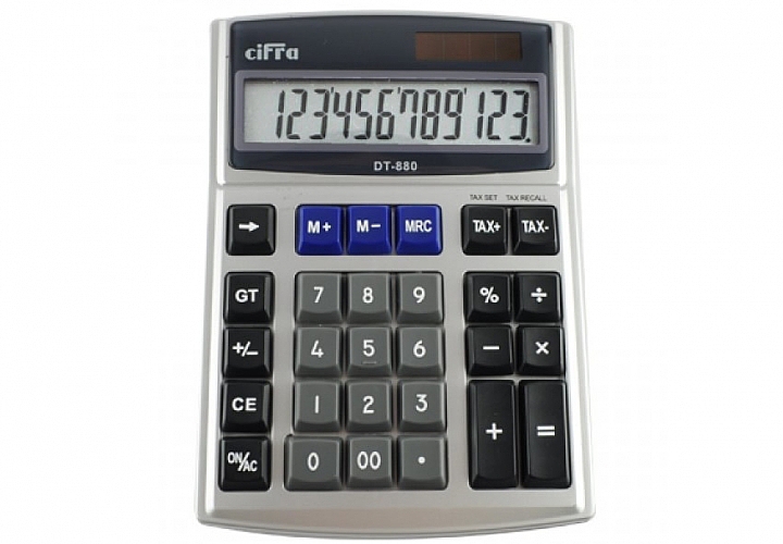 Calculadora Cifra De Escritorio DT-880 En PlanetOffice