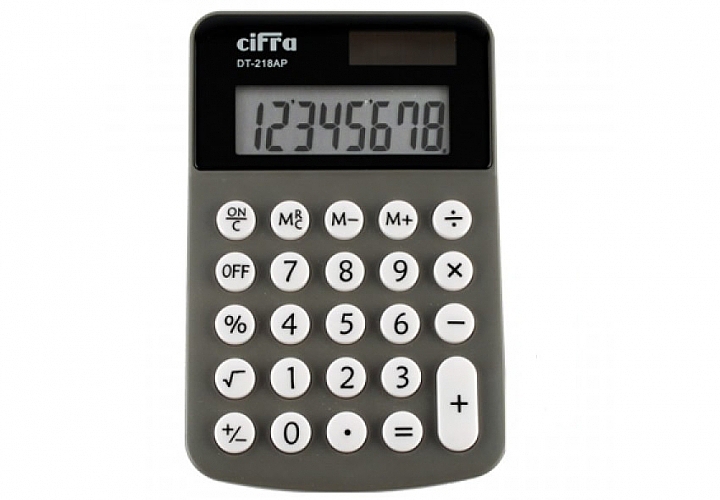 Calculadora Cifra De Bolsillo DT-218AP En PlanetOffice