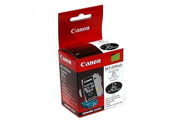 Cartucho Inkjet Canon BCI-10B negro, compatible con BJ-30, BJC-30/50/55/70/80/85 original