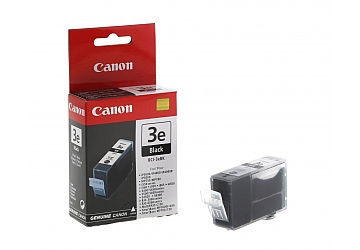 Cartucho Inkjet Canon BCI-3e BK negro, compatible sin cabezal BJC-3000 / 6000, S-400 / 450, MPC-755, iP 3000, i-560, original