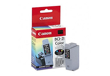 Cartucho Inkjet Canon BCI-21C color, compatible con BJC-2000/BJC-2100/BJC-4000/BJC-4100/BJC-4200/BJC-4300/BJC-4400/BJC-4550/BJC-5000/BJC-5500/S-100/Multipass 3000/Multipass 3500/Multipass 5000/Multipass 5500/Multipass C2500/Multipass C-70, alternativo