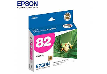 Cartucho Inkjet Epson T082320 Magenta, compatible con Stylus Photo R270, R290, RX590, RX610, original. Rendimiento 515 páginas.