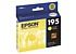 Cartucho Inkjet Epson T195420-AL amarillo, compatible con Expression XP-101/ XP-201 / XP-211, original. Rendimiento 210 paginas 