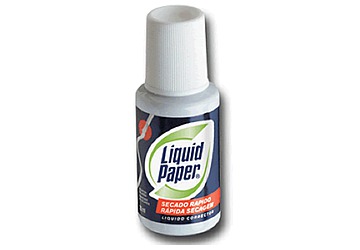 Corrector líquido Liquid Paper en frasco de 18 ml