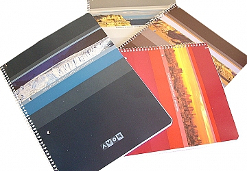 Cuaderno universitario Avon 22 x 29.7 x 84 hojas cuadriculado, tapa flexible y espiral, hojas perforadas y troqueladas, tapas no elegibles