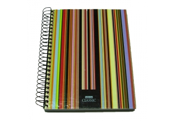 Cuaderno Ledesma Classic, tapa dura,  22 x 29, 120 hojas, rayado