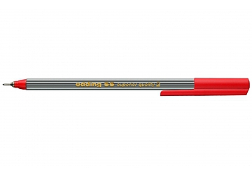 Marcador Edding 55 fino con punta redonda de metal de 0.3mm, tinta soluble.
