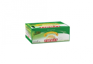 Mate cocido Taragüi, contiene 50 saquitos ensobrados de 3 grs. cada uno, elaborado 100 porciento con hojas de pura yerba mate, de sabor intenso y rendidor