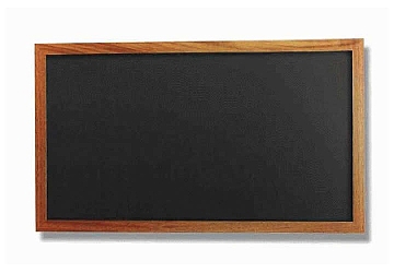 Pizarrón para Tiza con marco de madera de 80 x 120 cm