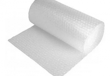 Rollo de plastico con burubujas, 50 cm. de ancho x 50 mts