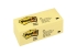 Tacos adhesivos Post-it de 3M  653, 38 x 50 mm, reposicionables, cada block contiene 100 hojas, pack x 12 unidades 