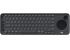 Teclado Logitech K600 TV Bluetooh con mando de dirección y Touchpad. Teclado inalámbrico que se conecta a tu Smart TV, PC y dispositivos móviles (y cambia entre ellos simplemente pulsando un botón). Busca rápidamente contenido, introduce una contraseña complicada con mayúsculas y minúsculas y navega fácil y confortablemente por Internet.. Radio de acción inalámbrico de 15 metros. Conexión de hasta tres dispositivos. Conmutador de encendido/apagado. LED de estado de conexión. Dos años de garantía de hardware limitada.