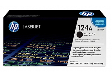Toner HP Q6000A negro, compatible con LaserJet 1600 / 2600 (serie) / CM1015 / CM1017original, rendimiento 2500 páginas