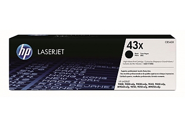 Toner HP C8543X negro, compatible con LaserJet 9000 (serie) / 9040 (serie) / 9050 (serie), original, rendimiento 30000 páginas