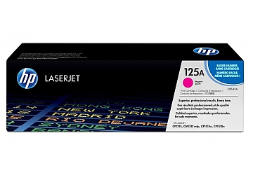 Toner HP CB543A, compatible con LaserJet Color CP1215, CP1218, CP1515, CP1518NI, CM1312MFP, original, Color magenta, rendimiento 1400 páginas