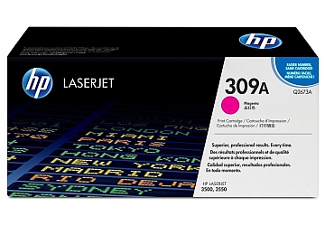 Toner HP Q2673A, compatible con LaserJet Color 3500 (serie) / 3550 (serie), original, Color magenta, rendimiento 4000 páginas