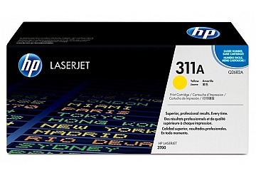 Toner HP Q2682A, compatible con LaserJet Color 3700 (serie), original, Color amarillo, rendimiento 6000 páginas