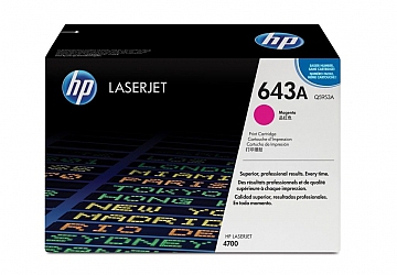 Toner HP Q5953A, compatible con LaserJet Color 4700 (serie), original, Color magenta, rendimiento 10000 páginas