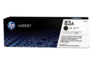 Toner HP CF283A negro, compatible con LaserJet  Pro M125 (serie) / Pro M126 (serie) / Pro M127 (serie) / Pro M128 (serie), original, rendimiento 1500 páginas