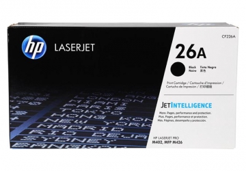 Toner HP CF226A negro, compatible con LaserJet Pro M402 (serie) y MFP M426 (serie), original, rendimiento 3100 páginas