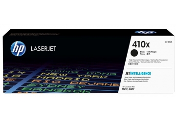 Toner HP CF410X negro, compatible con LaserJet Pro MFP M477 serie y LaserJet Enterprise M506dn, LaserJet Enterprise M527 serie, original, rendimiento 6500 páginas