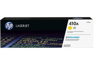 Toner HP CF412A amarillo, compatible con LaserJet Pro MFP M477 serie y LaserJet Enterprise M506dn, LaserJet Enterprise M527 serie, original, rendimiento 2300 páginas