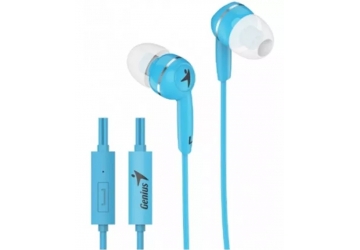 Auricular-Microfono Genius HS-M320. Ideales utilizar en PCs, notebooks, celulares y escuchar música.Diseñado con detalles de calidad y prestando atención a la experiencia del usuario, es liviano y cuenta con un botón para contestar llamdas en el cable. Cable: 1,1 m de longitud