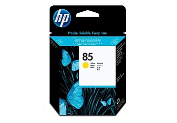 Cabezal HP C9422A (#85) amarillo, compatible con DesignJet 30, 30N, 90, 90GP, 90R, 130, 130GP, 130NR, original