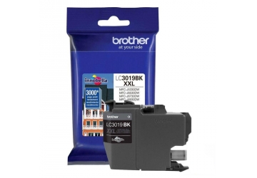 Cartucho Brother LC3019BK negro, compatible con MFC-J5330DW, MFC-J6530DW, MFC-J6730DW, MFC-J6930DW, original. Rendimiento 3000 paginas aprox.