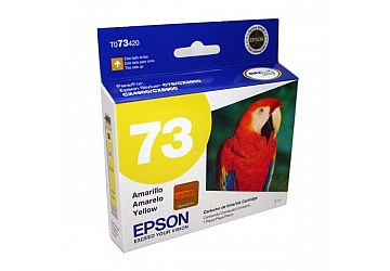 Cartucho Inkjet Epson T073420 amarillo, compatible con Stylus C79, C92, T23, T33, CX3900, CX4900, CX5600, CX5900, CX7300, CX8300, CX900, C110, TX105, TX200, TX300, TX400, T20, T21, T24, TX100, TX110, TX115, TX210, TX410, T30, C90, CX4905, CX5500, CX6900F, original. Rendimiento 380 paginas aprox 