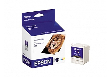 Cartucho Inkjet Epson T020201 color, compatible con Stylus Color  880, original. Rendimiento 300 paginas aprox