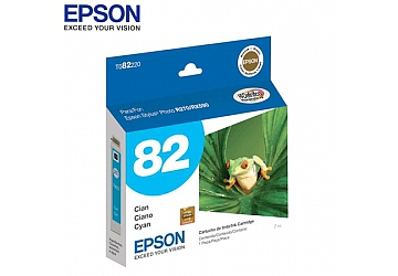 Cartucho Inkjet Epson T082120 Cyan, compatible con Stylus Photo R270, R290, RX590, RX610, original. Rendimiento 515 páginas.