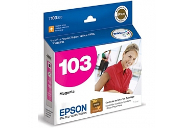 Cartucho Inkjet Epson T103320 magenta, compatible con Stylus Office TW40, TX600FW, original. 