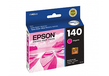 Cartucho Inkjet Epson T140320 magenta, compatible con Stylus Office TX525FW / Stylus Office TX620FWD / Stylus TX560WD, original. Rendimiento 755 paginas aprox 