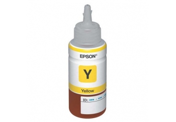 Botella de tinta Epson T673420 amarillo original, compatible L800, original. Rendimiento 1800 paginas aprox. Contenido 70 ml