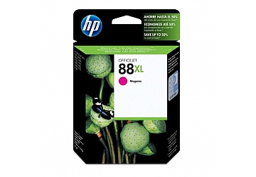 Cartucho Inkjet HP C9392AL (#88XL) magenta, compatible con OfficeJet Pro K5400 (serie), Color K550 (serie), K8600 (serie), Color K8600 (serie), L7580, L7590, L7680, L7780, original, rendimiento 2190 páginas aprox., contenido 17.1 ml.