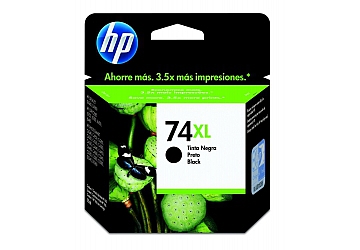 Cartucho Inkjet HP CB336WL (#74XL) color large, compatible con DeskJet D4260, PhotoSmart C4240, C4250, C4280, C4285, C4345, C4380, C4385, C4440, C4450, C4480, C5240, C5250, C5280, C5580, D4360, D5345, D5360, OfficeJet J5750, J5780, J6450, J6480, original,  contenido 12 ml.