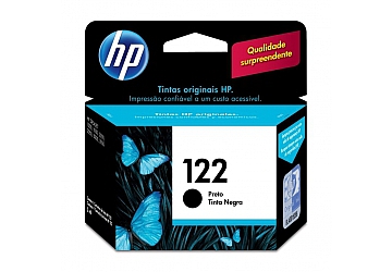 Cartucho Inkjet HP CH561HL original (#122) negro, compatible con DeskJet 1000, 1050, 2000, 2050, 3000, 3050, original, rend aprox 120 paginas