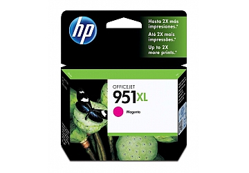 Cartucho Inkjet HP CN047AL (#951XL) magenta, compatible con OfficeJet Pro 8100 / OfficeJet Pro 8600, original, rinde aprox 1500 paginas