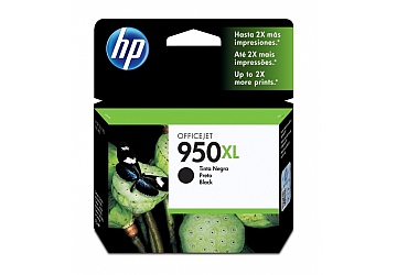 Cartucho Inkjet HP CN045AL (#950XL) negro, compatible con OfficeJet Pro 8100 / OfficeJet Pro 8600, original, rinde aprox 2300 paginas