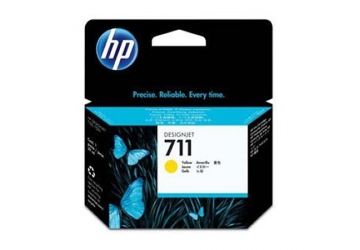 Cartucho Inkjet HP CZ132A (#711) amarillo, compatible con Designjet T120 / Designjet T520, original