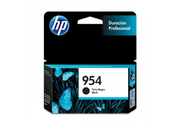 Cartucho Inkjet HP L0S59AL (#954) negro, compatible con OfficeJet Pro 7740, OfficeJet Pro 8210, OfficeJet Pro 8710, OfficeJet Pro 8720, OfficeJet Pro 8730, OfficeJet Pro 8740, original