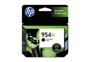 Cartucho Inkjet HP L0S71AL (#954XL) negro, compatible con OfficeJet Pro 7740, OfficeJet Pro 8210, OfficeJet Pro 8710, OfficeJet Pro 8720, OfficeJet Pro 8730, OfficeJet Pro 8740, original