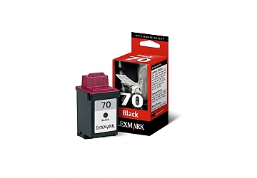 Cartucho Inkjet Lexmark 12A1970 negro, compatible con Optra color 40, 45; Color Jetprinter 3200, 5000, 5700, 5770, 7000, 7200, 7200V, Z11, Z31, Z42, Z43, Z44, Z45, Z45SE, Z51, Z52, Z53, Z54, Z54SE, Z82, PrintCenter F4270, X63, X70, X73, X80, X83, X84, X85, X125, X4250, X4270, Samsung SF3150, SF4500, SF4700, SCX1000, MSYS4700, MSYS4800, MJ4500C, Compaq 1400P, A900, A1000, A1500, A3000, A4000, IJ300, IJ700, IJ750, IJ900, IJ1200, C3-1000, Kodak Personal Picture Maker PM100, original, rendimiento 600 páginas