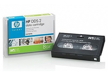 Cinta de datos HP C5707A, DDS-2, 120 mts, 8 GB