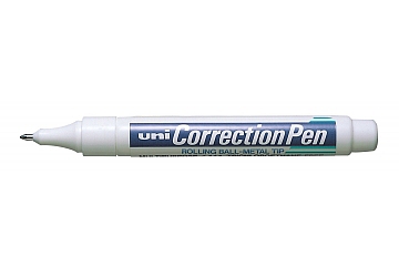 Lápiz corrector Uni punta metálica 8 ml. Punta de acero inoxidable. Trazo de 1 mm 