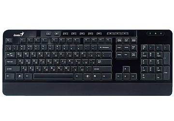 Teclado Genius SlimStar 210 USB, con base azulResistente a derrames gracias a su diseño que lo protege contra derrames accidentales. Posee 10 teclas de acceso directo