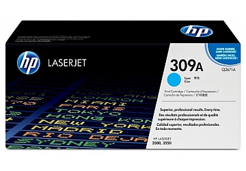 Toner HP Q2671A, compatible con LaserJet Color 3500 (serie) / 3550 (serie), original, Color cyan, rendimiento 4000 páginas