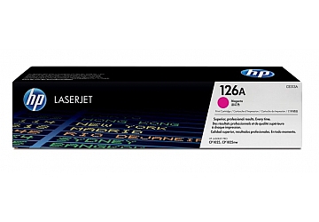 Toner HP CE313A magenta, compatible con LaserJet CP1025nw, original, rendimiento 1.000 páginas