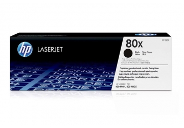 Toner HP CF280X negro, compatible con LaserJet  Pro 400 M425 MFP / Pro 400 M401(serie), original, rendimiento 6900 páginas